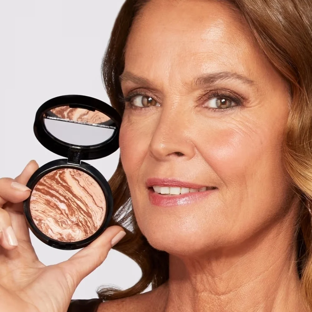 Laura Geller Baked Bronze-N-Brighten Multi-purpose Bronzer: Medium, .32oz, NIB